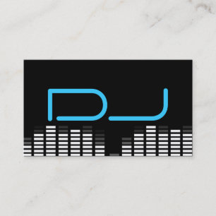 Carte de visite unique du DJ