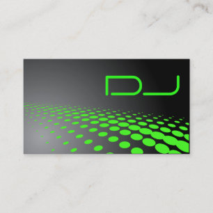 Carte de visite unique du DJ