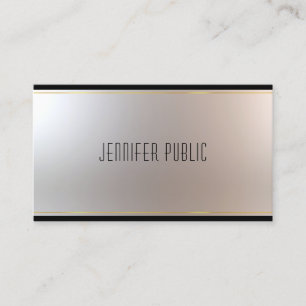 Carte De Visite Unique Moderne Attractif Professionnel Glamour