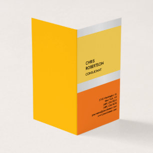 Carte De Visite Unique moderne exclusif