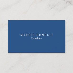 Carte De Visite Unique tendance Bleu clair propre