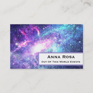 Carte De Visite *~* Univers. Nebula Stars Cosmos Galaxy
