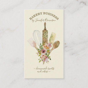 Carte De Visite Ustensiles de cuisson Traiteur Cuisinier Chef ivoi