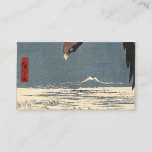 Carte De Visite Utagawa Hiroshige Japanese Woodblock Eagle