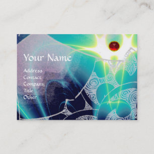 Carte De Visite VAGUES rouges