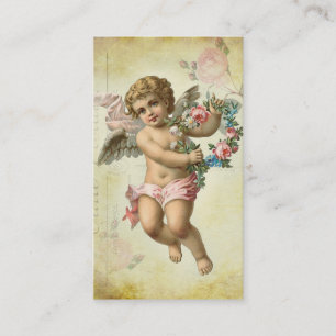Carte De Visite Valentine Cherub