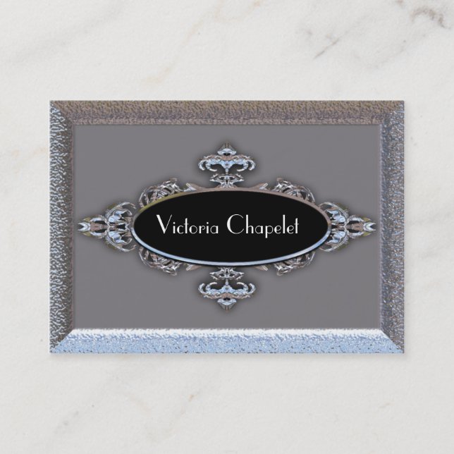 Carte De Visite Valiensphire Elegant Professionnel (Devant)