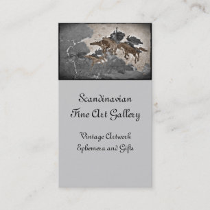 Carte De Visite Valkyries dans la tempête