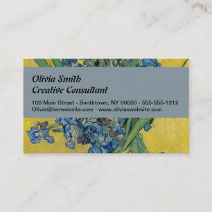 Carte De Visite Van Gogh Vase avec l'impressionnisme classique d'I