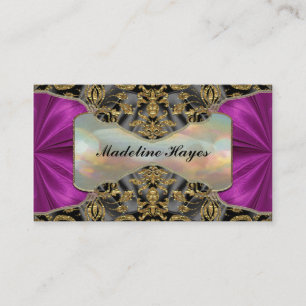 Carte De Visite Vanderdise Baroque 2" Élégant Professionnel