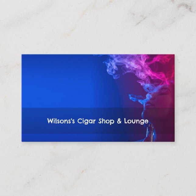 Carte De Visite Vape magasin de fumée (Devant)