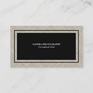 Carte De Visite Variation de texture croisée d'éclosion