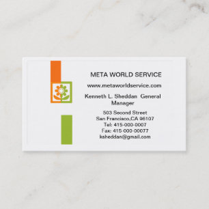 Carte De Visite VCard QR-CODE