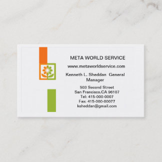 Carte De Visite VCard QR-CODE