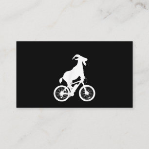 Carte De Visite Vélo de chèvre Rider Funny Goat Lover Graphisme