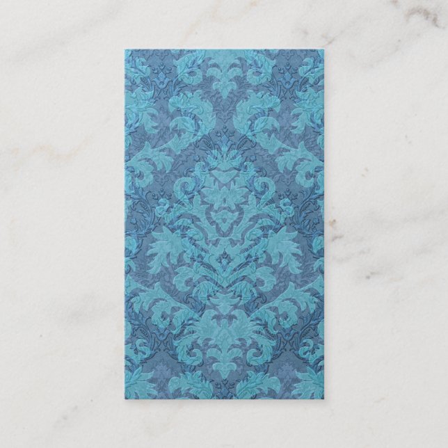 Carte De Visite Velours de coupe de damassé, double damassé (Devant)