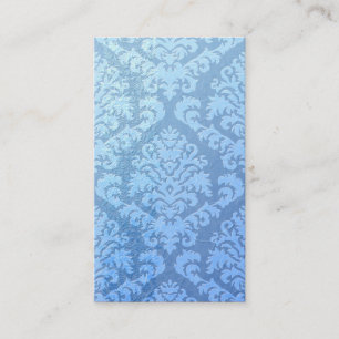 Carte De Visite Velours de coupe de damassé, satin de relief dans