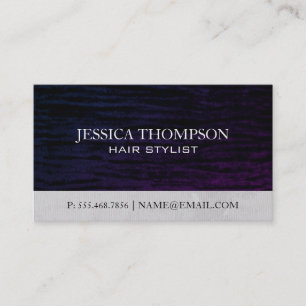 Carte De Visite Velours violet