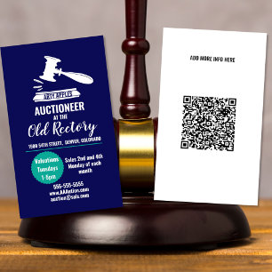 Carte De Visite Vente aux enchères vente aux enchères maison jour