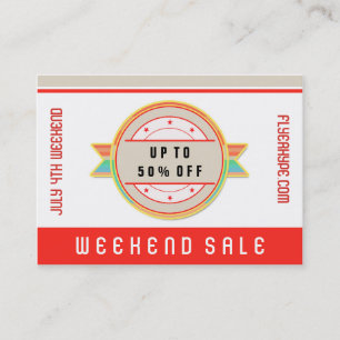 Carte De Visite Vente de magasin d'insigne d'exagération d'insect