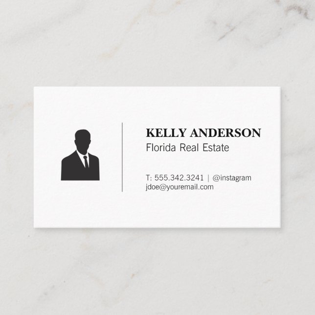 Carte De Visite Ventes d'entreprise | Professionnel immobilier (Devant)