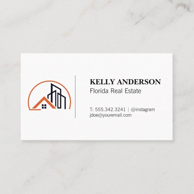 Carte De Visite Ventes d'entreprise | Professionnel immobilier (Devant)