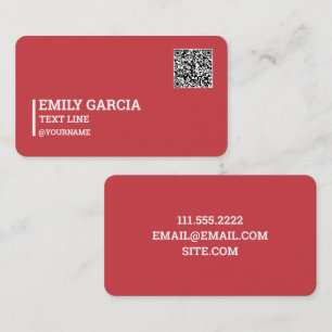 Carte De Visite Ventes directes MLM QR