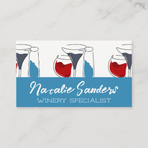 Carte De Visite Ver à vin Illustrations