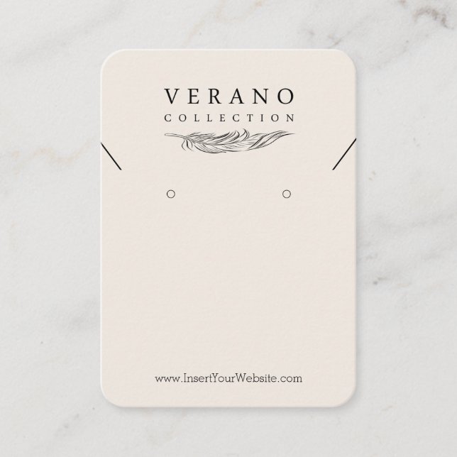 Carte De Visite Verano Mighty Combo vertical (Devant)
