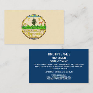 Carte De Visite Vermont Seal, Sceau du Vermont