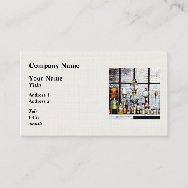 Carte De Visite Verrerie Lab (Devant)