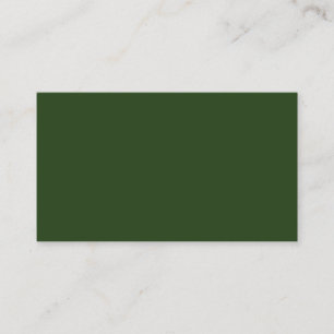 Carte de visite vert de la forêt noire