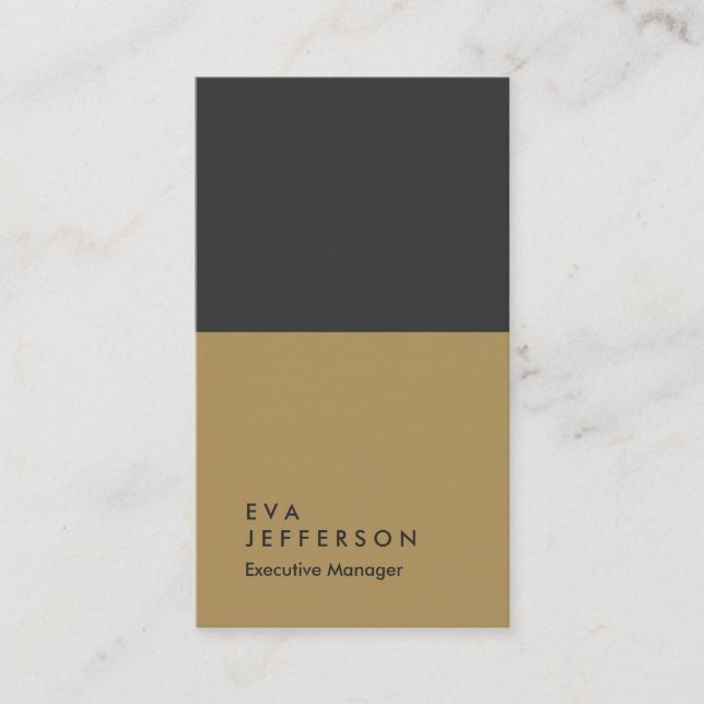 Carte De Visite Vertical gris pastel couleurs professionnelles pla (Devant)