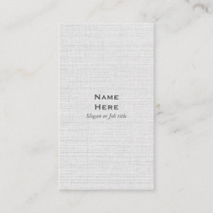 Carte de visite vertical simple professionnel