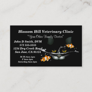 Carte de visite vétérinaire