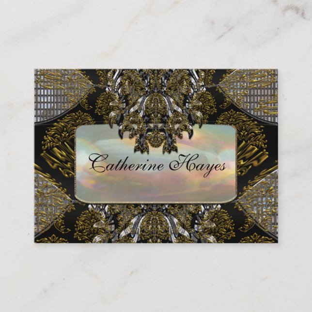 Carte De Visite Vibetto 2,5" professionnel élégant (Devant)