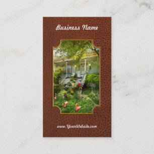 Carte De Visite Victorian - Bevidere NJ - Flamants roses roost