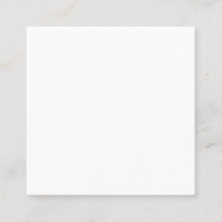Carte de visite vide 2,5 po x 2,5 po