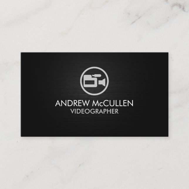 Carte De Visite Vidéographe Arts visuels (Devant)