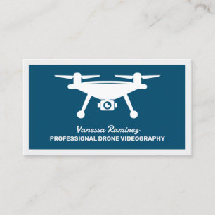 Carte De Visite Vidéographie des drones aériens