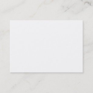 Carte de visite vierge