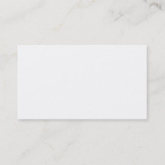 Carte de visite vierge