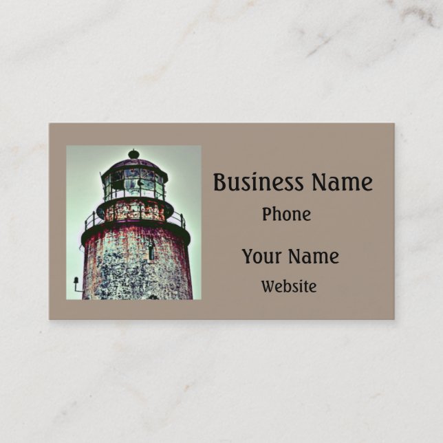 Carte De Visite Vieux phare (Devant)
