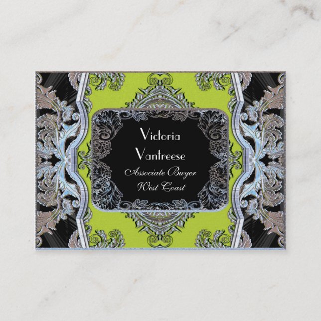 Carte De Visite Vignoble Wayde Hill Élégant professionnel (Devant)