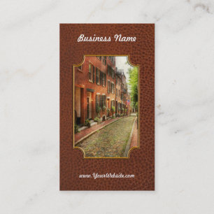Carte De Visite Ville - Boston MA - Acorn Street