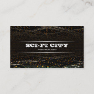 Carte De Visite Ville de science-fiction