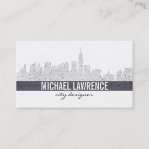 Carte De Visite Ville Skyline