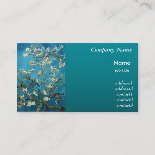 Carte De Visite Vincent van Gogh, Arbre aux amandes en fleurs