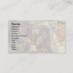 Carte De Visite Vincent Van Gogh - Entrée D'Une Carrière