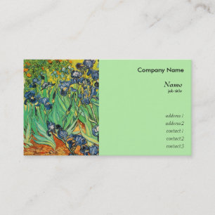 Carte De Visite Vincent van Gogh, Iris